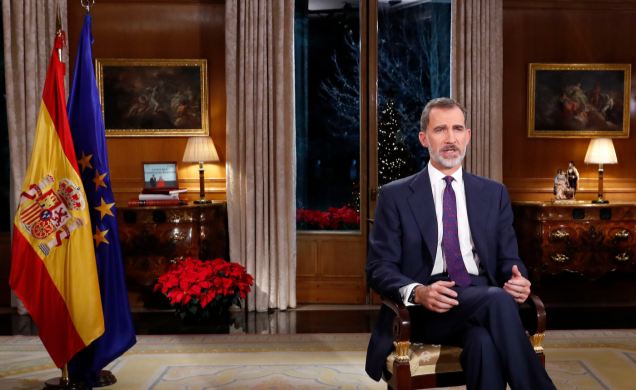 Un añu más el Rei Felipe VI escaez l’asturianu al facer usu de les llingües d’España pa felicitar les fiestes nel so discursu institucional de Navidá