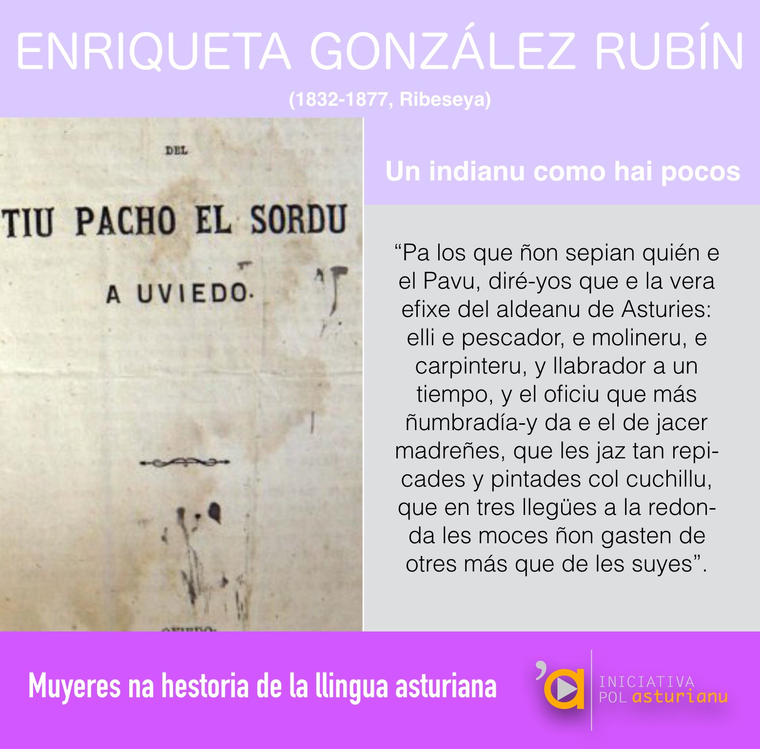 Iniciativa pol Asturianu homenaxeó a les muyeres escritores esti 8 de marzu