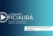 Inauguración del II Seminariu Oficialidá, el camín constitucional de futuru pal asturianu