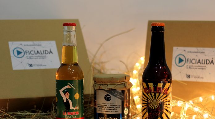 Iniciativa pol Asturianu presenta la cesta “Regala n’asturianu” p’animar a consumir productos etiquetaos en llingua asturiana