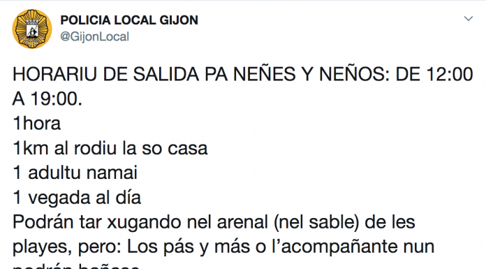 Iniciativa pol Asturianu celebra l’usu del asturianu nes redes sociales de la Policía Local