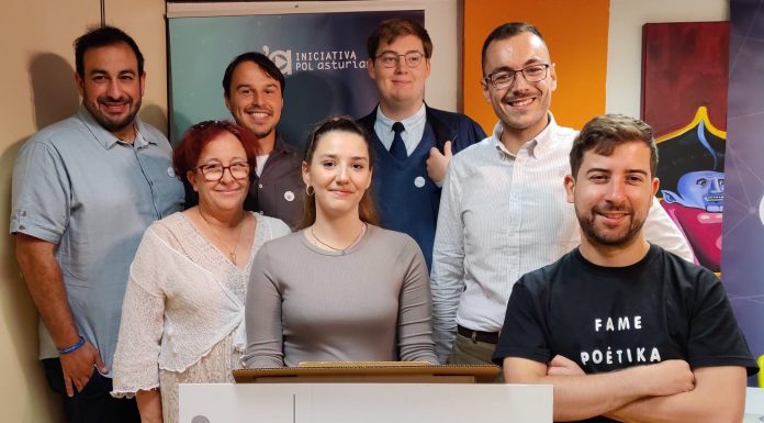 Iván Llera, relexíu presidente d’Iniciativa pol Asturianu Xunta Directiva Iniciativa pol Asturianu