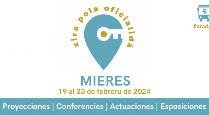 La Xira pola Oficialidá llega a Mieres