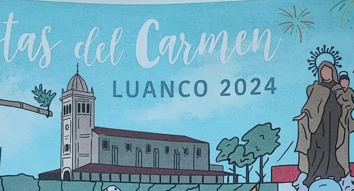 El Conceyu de Gozón incumple la toponimia de Lluanco nel cartel de les fiestes del Carme