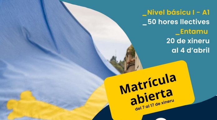 Abierta la matrícula pa un cursu nuevu d’asturianu
