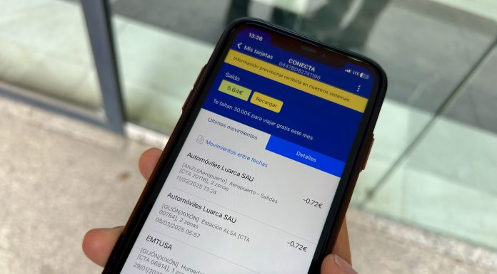 L’aplicación CTA Conecta sigue ensin versión n’asturianu dos años dempués Vista de l'aplicación CTA Conecta.