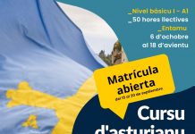 Abierta la matriculación pa un nuevu cursu d’asturianu