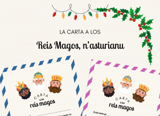 Iniciativa pol Asturianu ufre dos modelos de carta a los Reis Magos n’asturianu pa fomentar l’usu del idioma ente la reciella