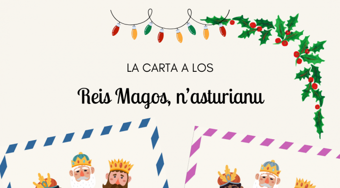 Iniciativa pol Asturianu ufre dos modelos de carta a los Reis Magos n’asturianu pa fomentar l’usu del idioma ente la reciella
