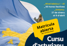 Iniciativa pol Asturianu abre’l procesu de matriculación pa un nuevu cursu d’asturianu