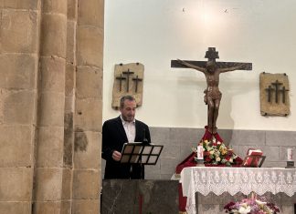 Pregón d’Inaciu Galán nes fiestes de L’Abadía Cenero (Xixón)